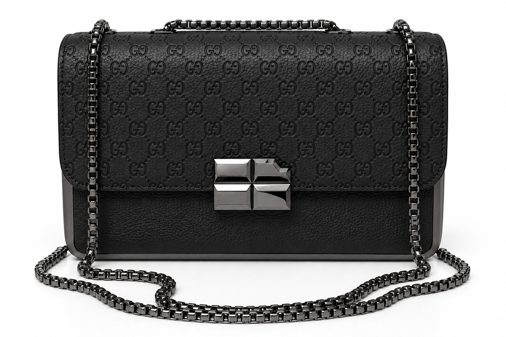 Kanelys Women Sling Bag | Stylish Embossed Pattern Shoulder Bag with Chain Strap