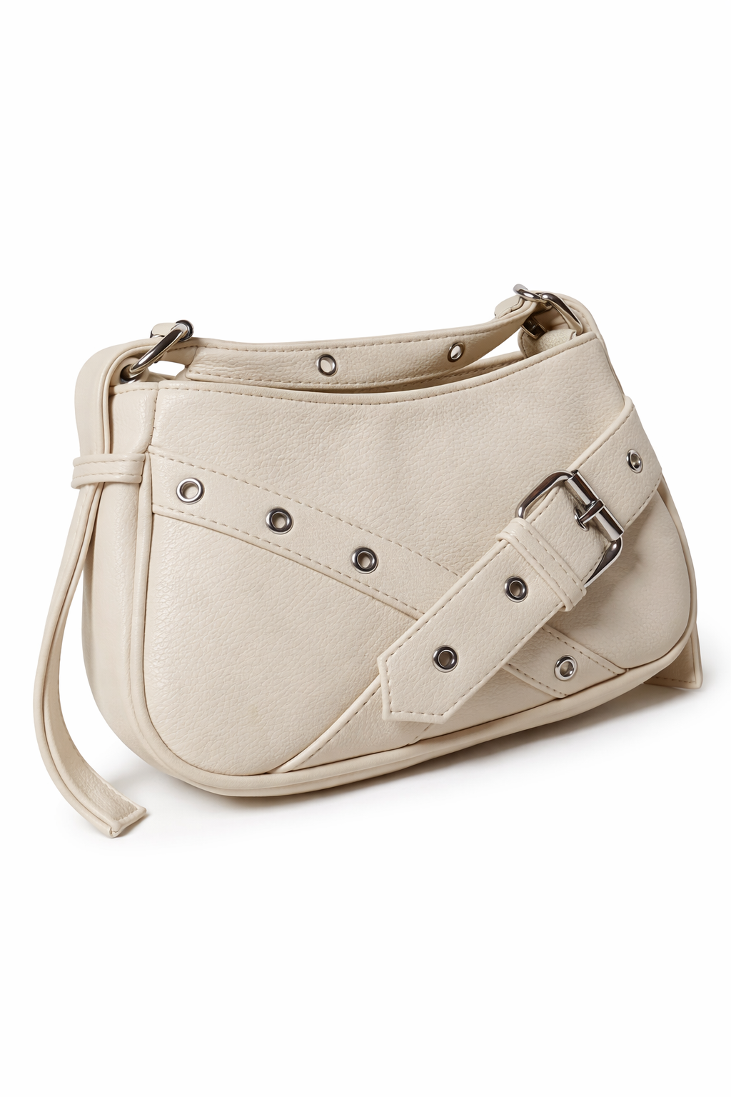 Trendy Taupe Shoulder & Sling Bag for Women | Hook Strap Design Handbag