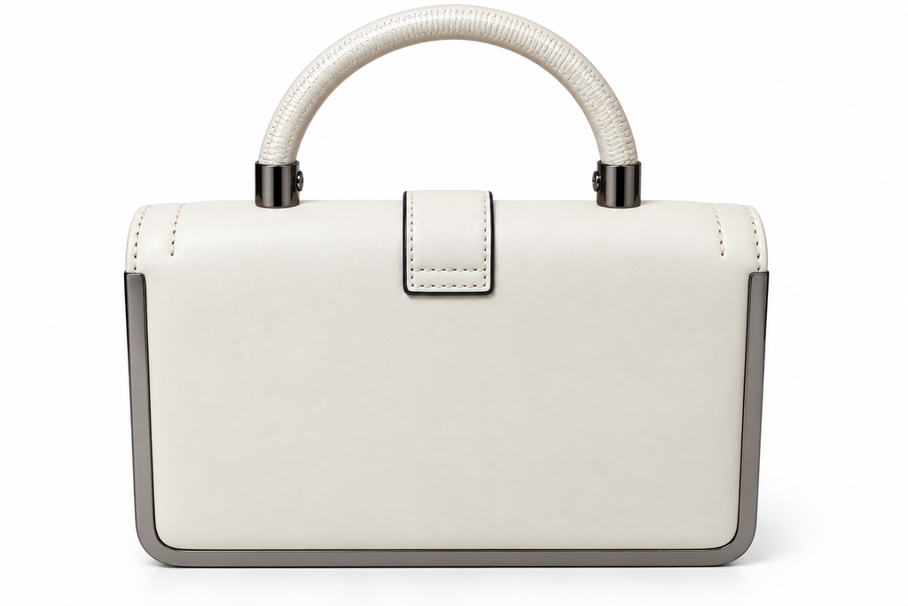 Kanelys Women Satchel Bag | Structured Handbag with Detachable Printed Shoulder Strap