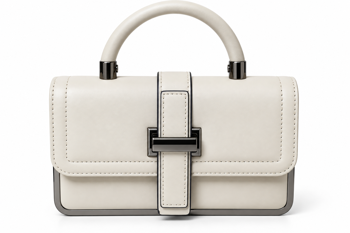 Kanelys Women Satchel Bag | Structured Handbag with Detachable Printed Shoulder Strap