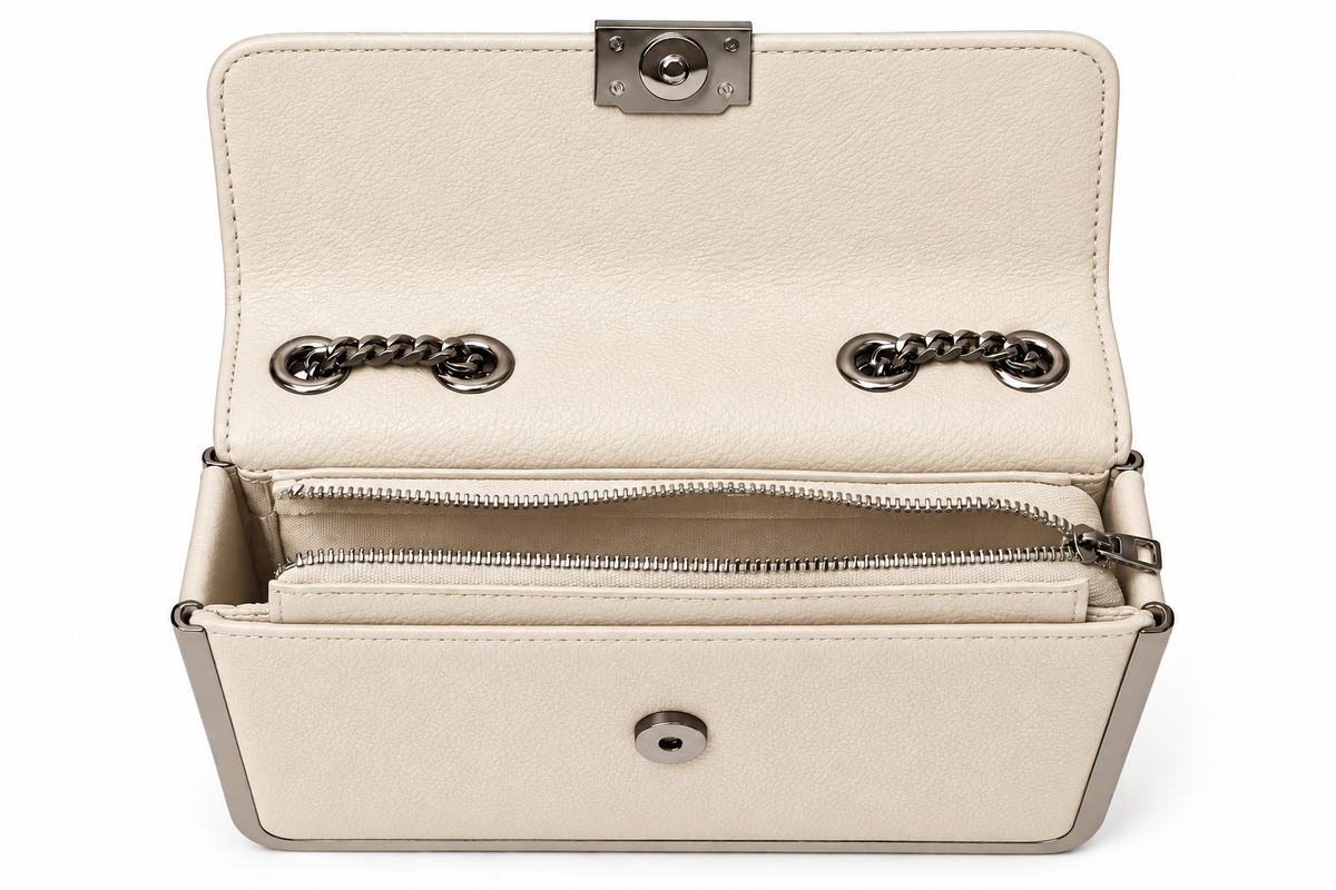 Kanelys Women Sling Bag | Stylish Embossed Pattern Shoulder Bag with Chain Strap