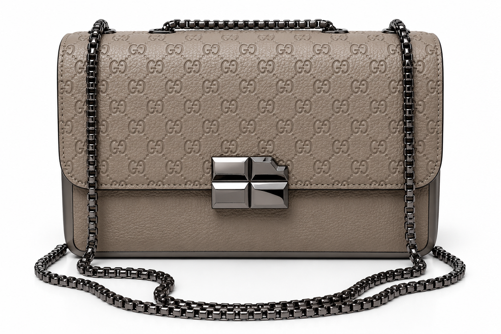 Kanelys Women Sling Bag | Stylish Embossed Pattern Shoulder Bag with Chain Strap