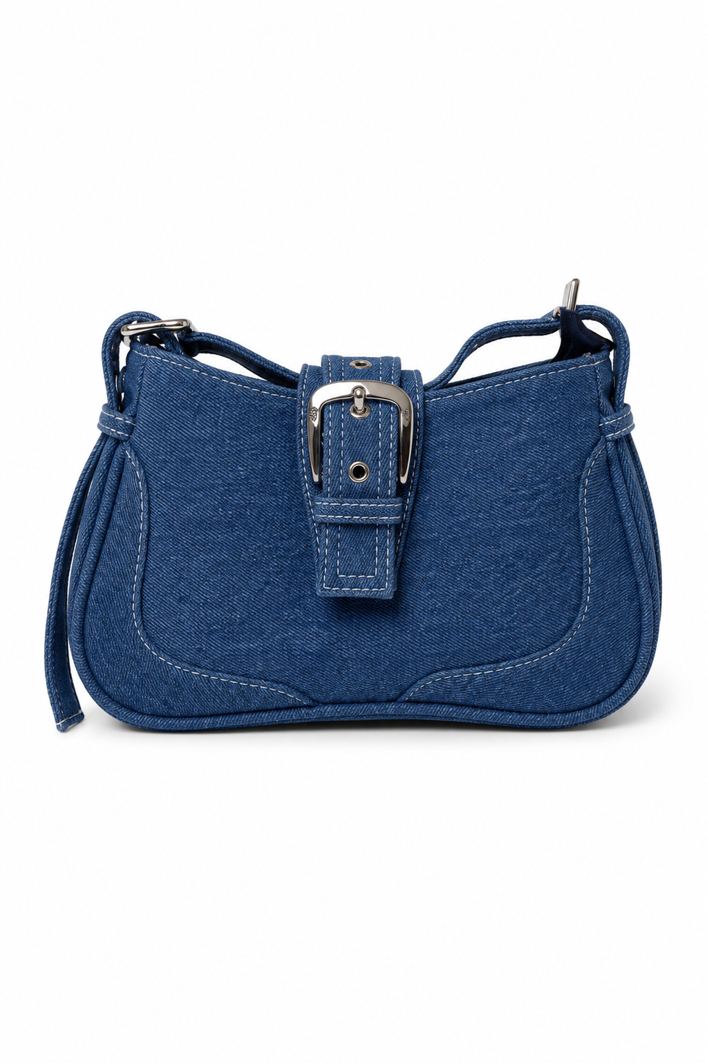 Kanelys Vintage Denim Buckle Shoulder Bag for women